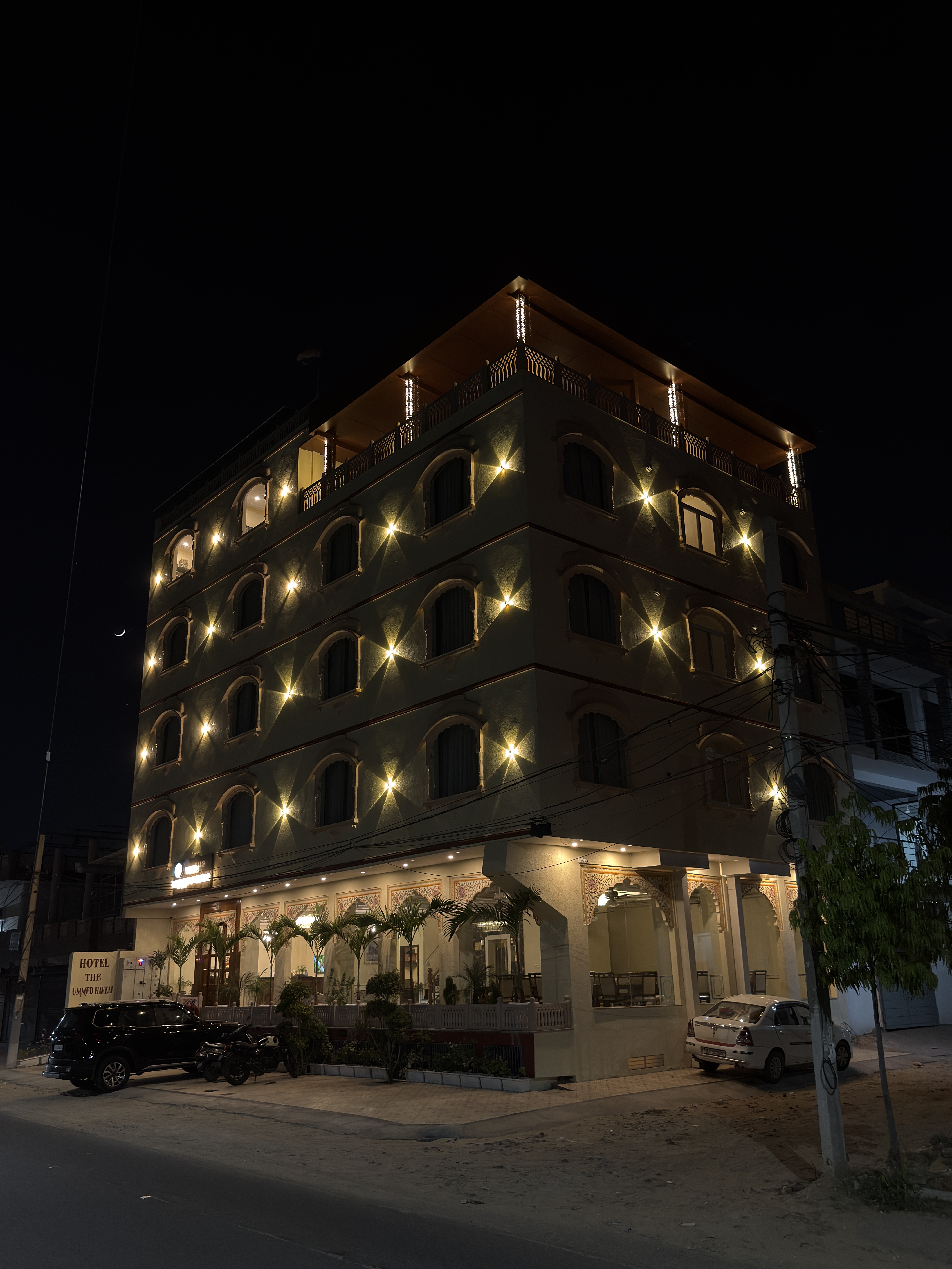 Hawa Mahal Jaipur Pink City landmark near The Ummed Haveli hotel in Sanganer